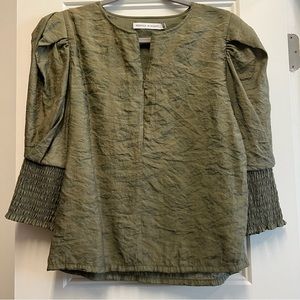 Rebecca Minkoff Geneva Puff Sleeve Blouse